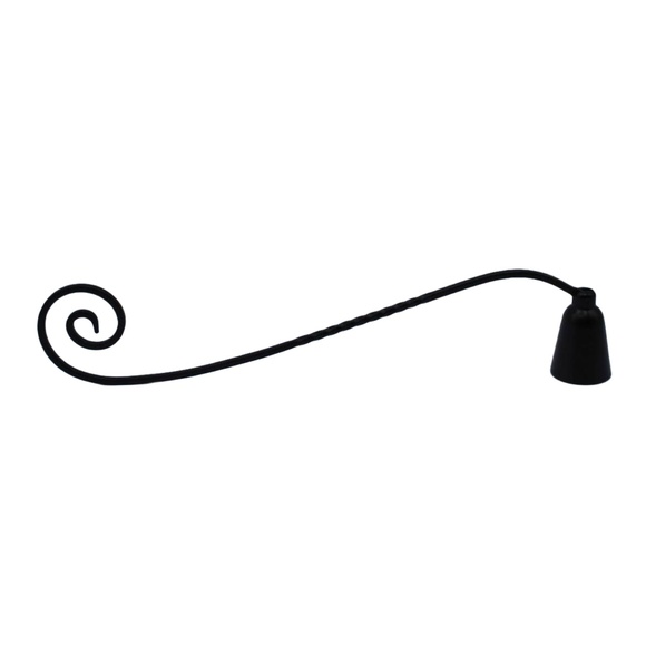 PartyLite P7002 Jamestown Candle Snuffer Black Wrought Iron 12" LN NEW w/Box - Picture 1 of 3